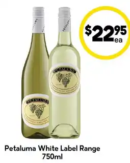 Drakes Petaluma White Label Range offer