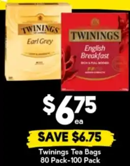 Drakes Twinings Tea Bags offer