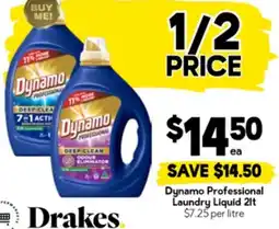 Drakes Dynamo Professional Laundry Liquid offer