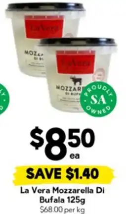 Drakes La Vera Mozzarella Di Bufala offer