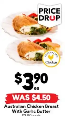 Drakes Australian Chicken Breast With Garlic Butter offer
