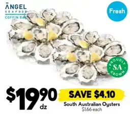 Drakes South Australian Oysters offer