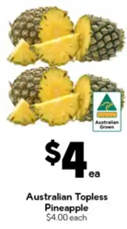 Drakes Australian Topless Pineapple offer
