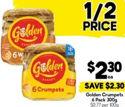 Drakes Golden Crumpets offer