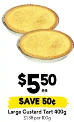 Drakes Large Custard Tart offer