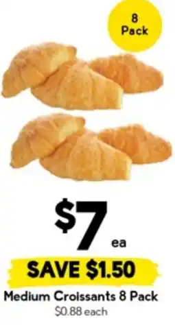 Drakes Medium Croissants offer
