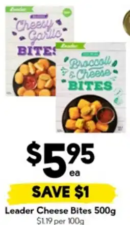 Drakes Leader Cheese Bites offer