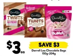 Drakes Darrell Lea Chocolate Bags offer
