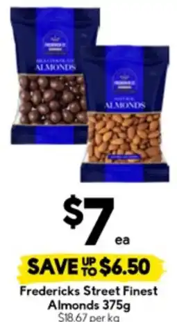 Drakes Fredericks Street Finest Almonds offer