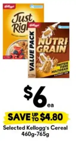 Drakes Kellogg's Cereal offer