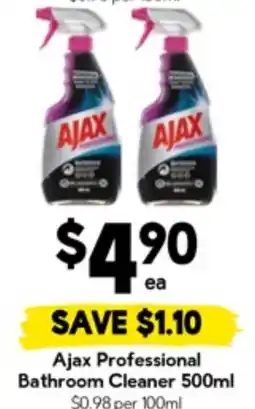 Drakes Ajax Professional Bathroom Cleaner offer