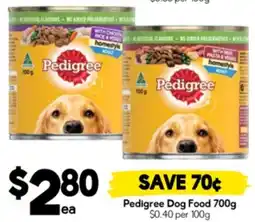 Drakes Pedigree Dog Food offer