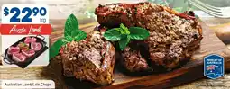 Foodland Australian Lamb Loin Chops offer