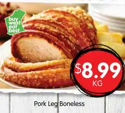 Spudshed Pork Leg Boneless offer