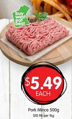 Spudshed Pork Mince offer