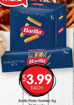 Spudshed Barilla Pasta offer