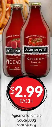 Spudshed Agromonte Tomato Sauce offer