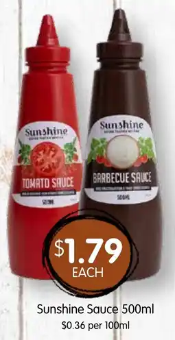 Spudshed Sunshine Sauce offer