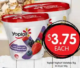 Spudshed Yoplait Yoghurt Varieties offer
