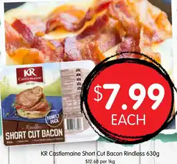 Spudshed KR Castlemaine Short Cut Bacon Rindless offer