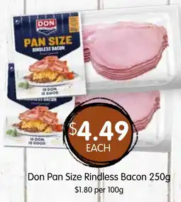 Spudshed Don Pan Size Rindless Bacon offer