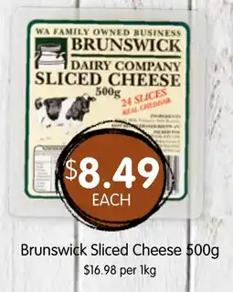 Spudshed Brunswick Sliced Cheese offer