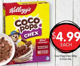 Spudshed Coco Pops Chex offer