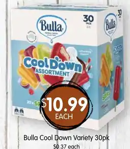 Spudshed Bulla Cool Down Variety offer