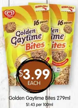 Spudshed Golden Gaytime Bites offer