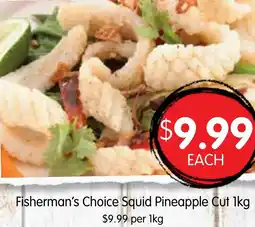 Spudshed Fisherman's Choice Squid Pineapple Cut offer