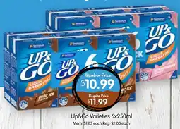 Spudshed Up&Go Varieties offer
