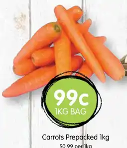 Spudshed Carrots Prepacked offer