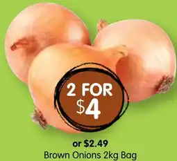 Spudshed Brown Onions Bag offer