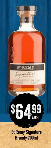 Spudshed St Remy Signature Brandy offer
