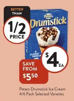 Foodworks Peters Drumstick Ice Cream offer