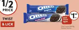 Foodworks Oreo Cookies Selected Varieties offer