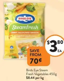 Foodworks Birds Eye Steam Fresh Vegetables offer
