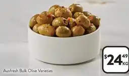 Foodworks Ausfresh Bulk Olive Varieties offer