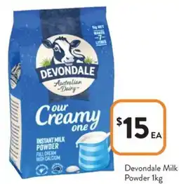 Foodworks Devondale Milk Powder offer