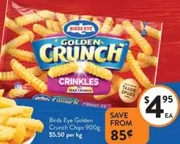 Foodworks Birds Eye Golden Crunch Chips offer
