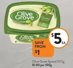 Foodworks Olive Grove Spread offer