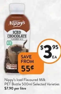 Foodworks Nippy's Iced Flavoured Milk PET Bottle offer