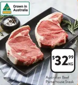 Foodworks Australian Beef Porterhouse Steak offer