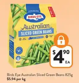 Foodworks Birds Eye Australian Sliced Green Beans offer