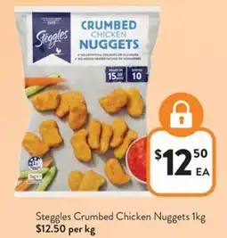 Foodworks Steggles Crumbed Chicken Nuggets offer