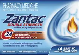 Soul Pattinson Chemist Zantac Double Stength 14 Tablets offer