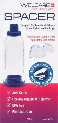 Soul Pattinson Chemist Welcare Breatheasy Spacer offer