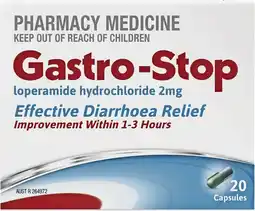 Soul Pattinson Chemist Gastro-Stop 20 Capsules offer