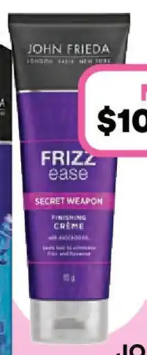 Priceline John Frieda Frizz Ease Secret Weapon Crème offer
