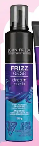 Priceline John Frieda Frizz Ease Curl Reviver Styling Mousse offer